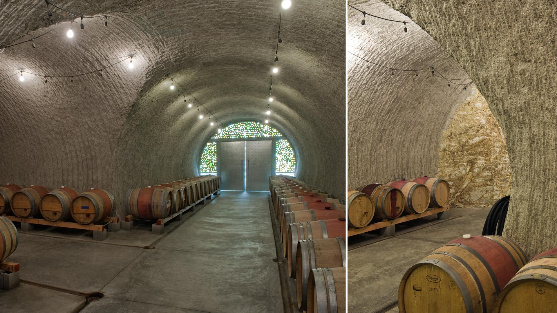 Hourglass winery shop